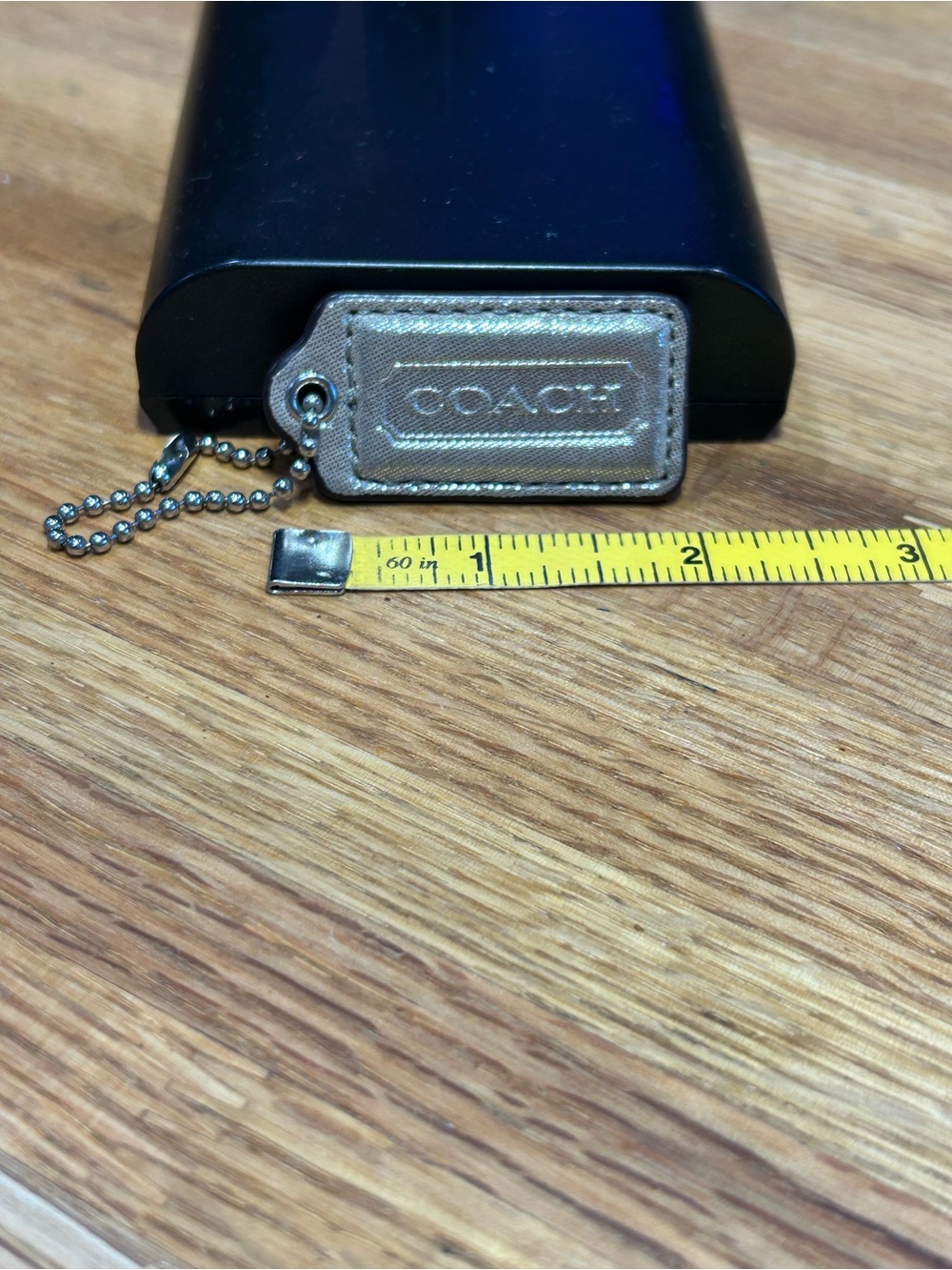 Coach Leather Hangtag